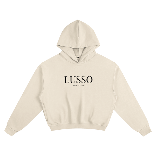 Lusso Cropped Hoodie