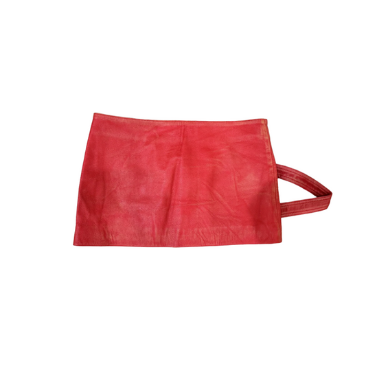 Blood Moon Leather Skirt