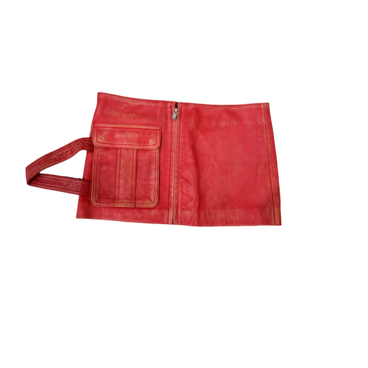 Blood Moon Leather Skirt