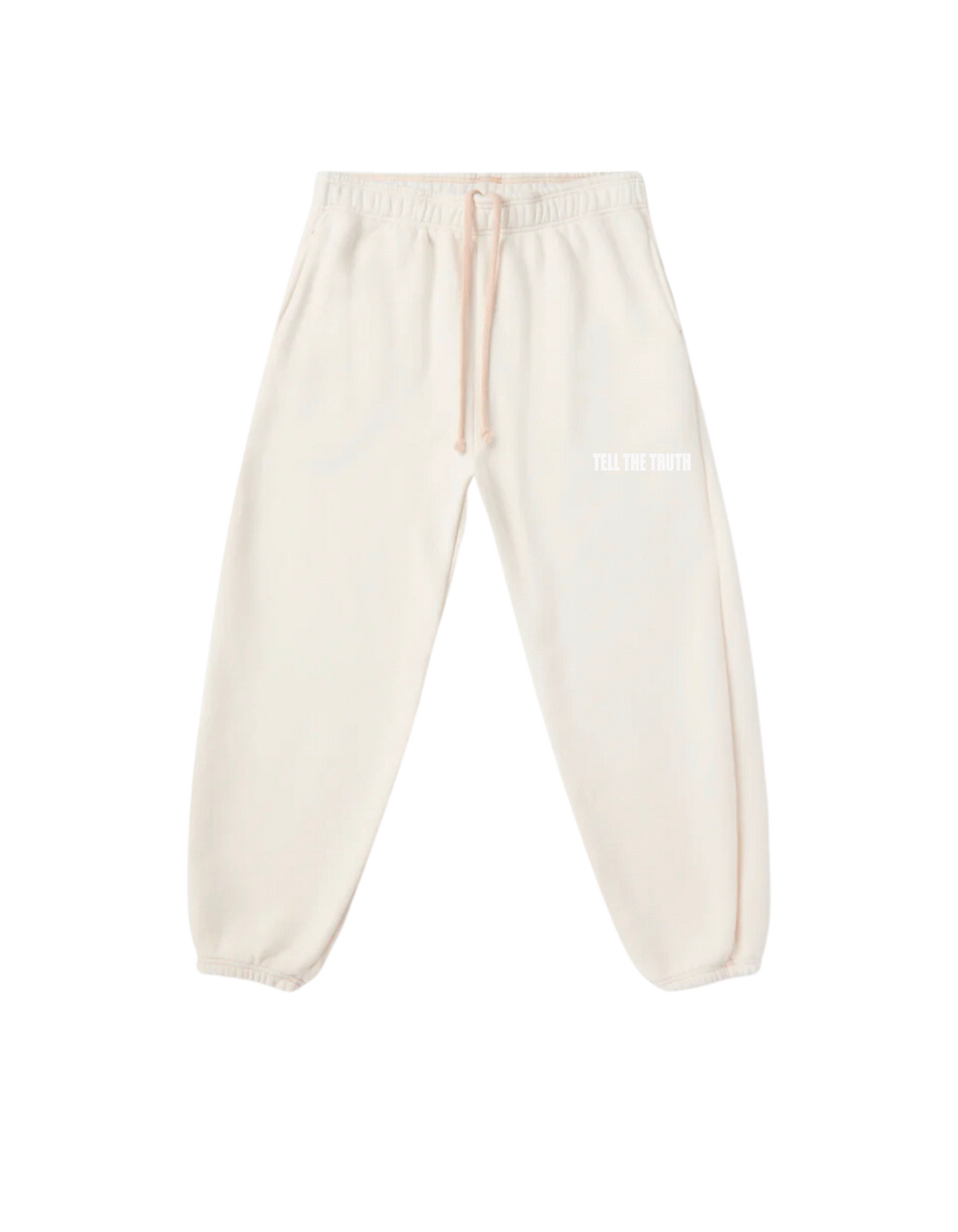 Logo White Sweatpants