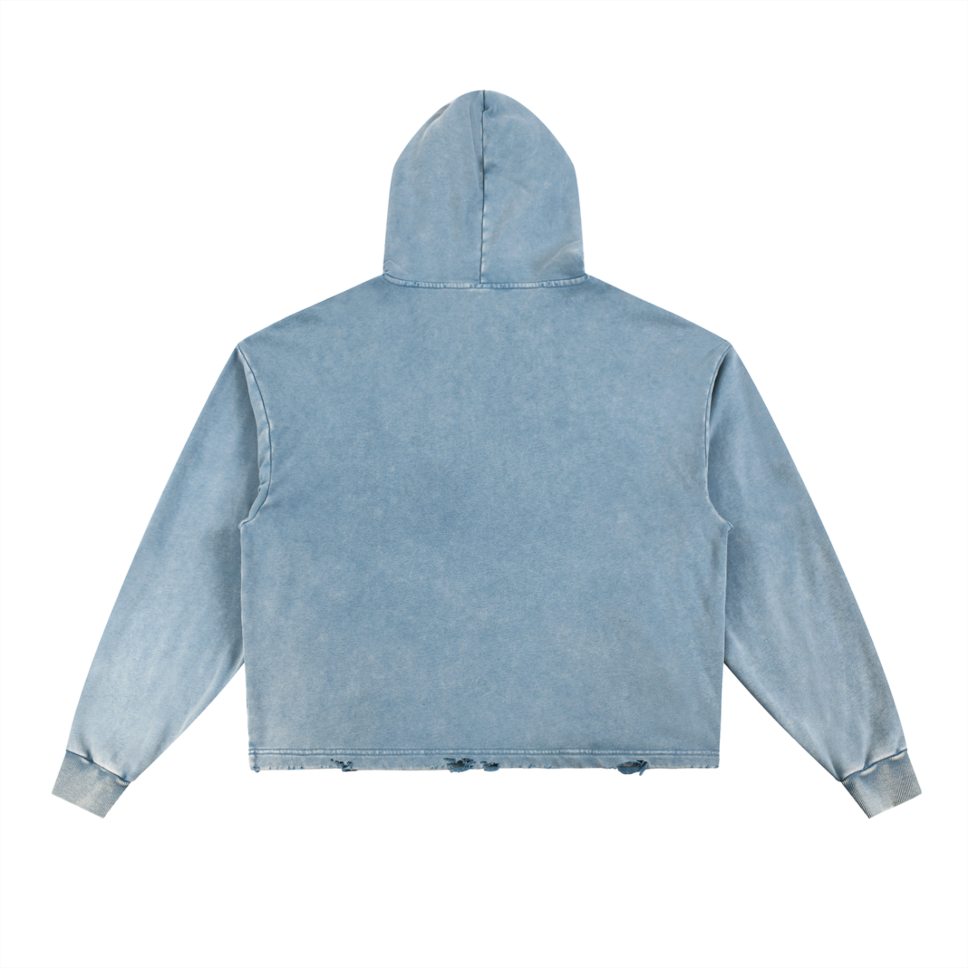 TELL THE TRUTH Frayed-Hem Hoodie