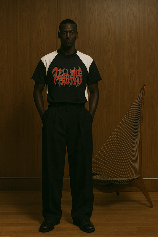 Tell The Truth Panel Cotton T-Shirt