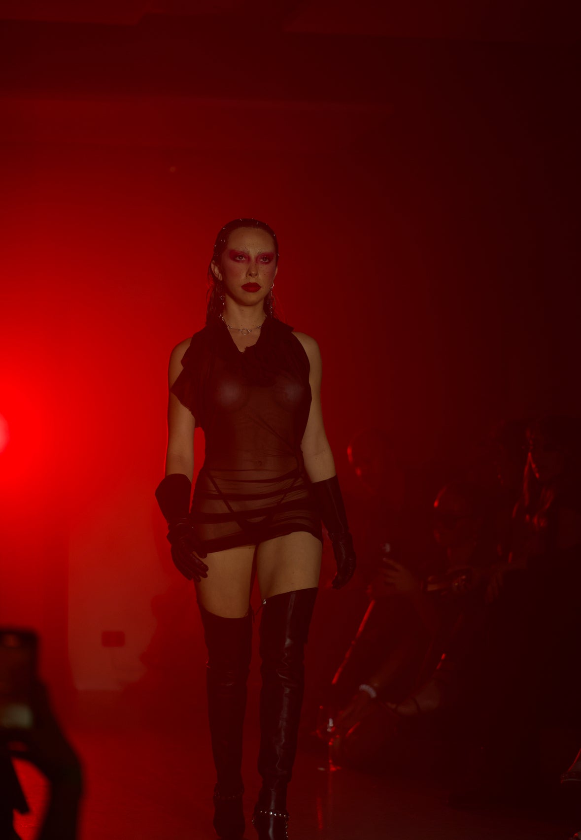 TELL THE TRUTH's HELLS DARLING DRESS