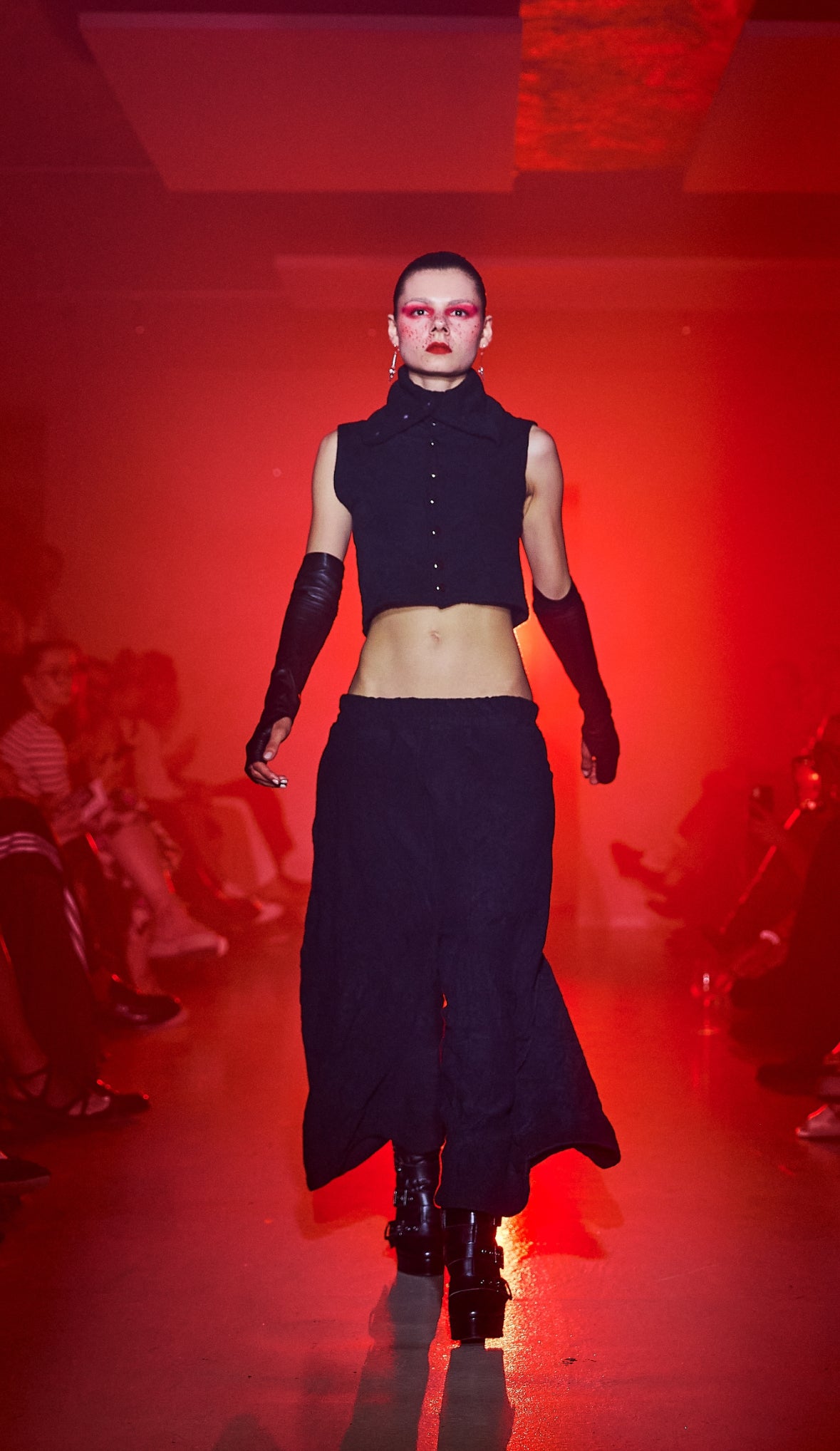TELL THE TRUTH Wrinkle Baggy Cut Pants