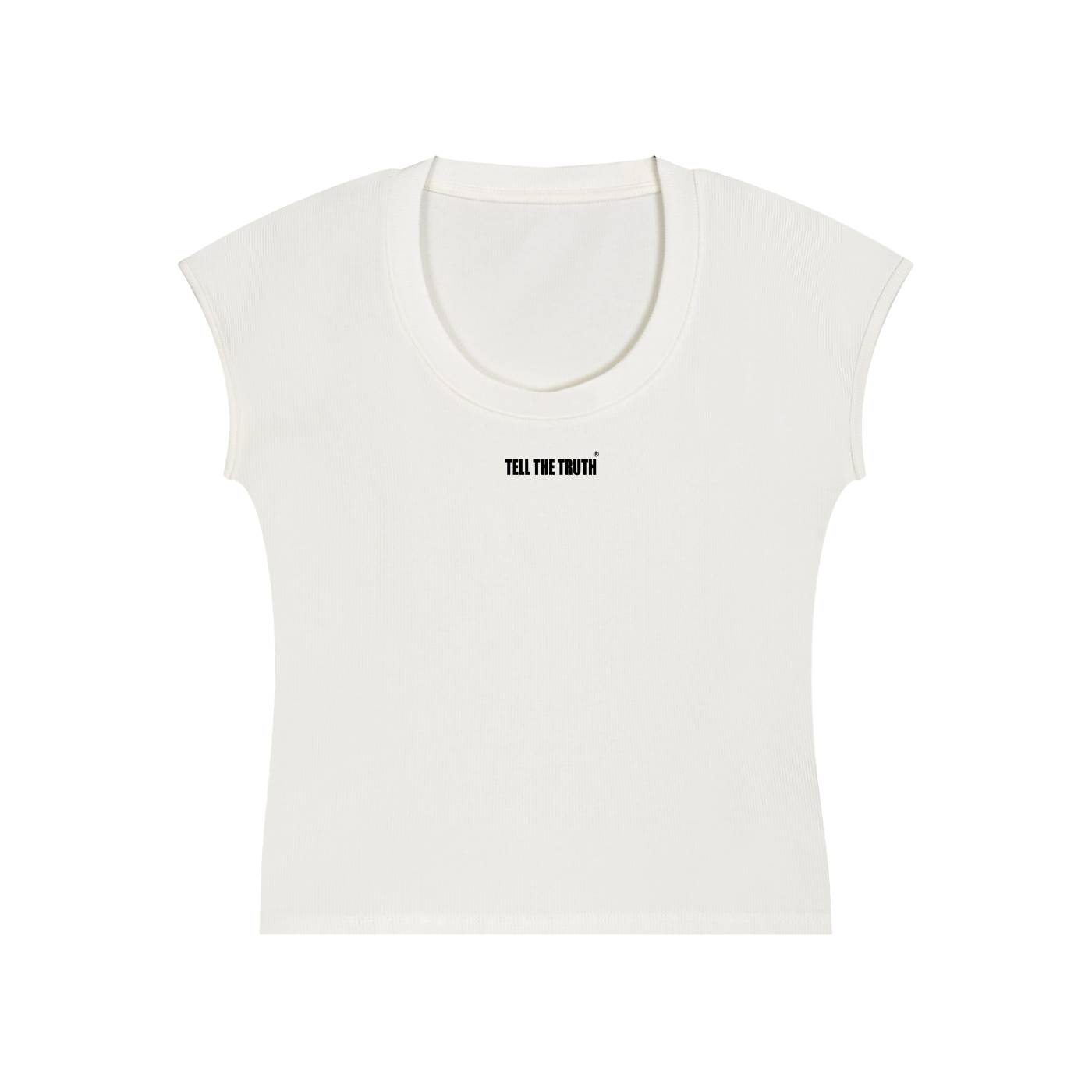 TELL THE TRUTH Essential Bodycon T-Shirt