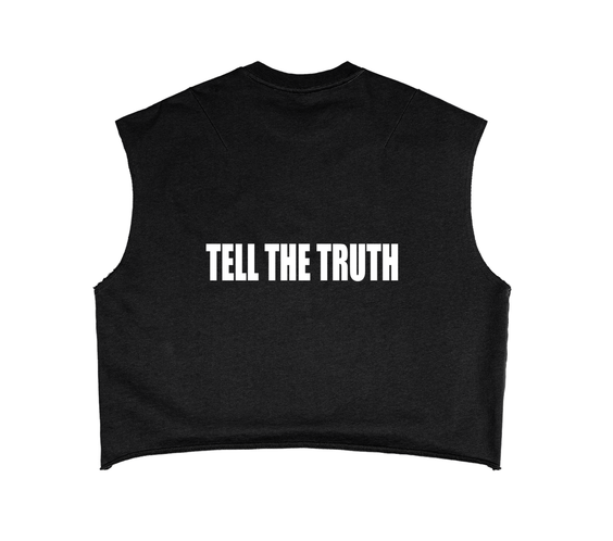Tell The Truth Help Boxy Tank Top
