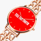 Tell The  Truth  Hollow Out Strap Quartz Watch