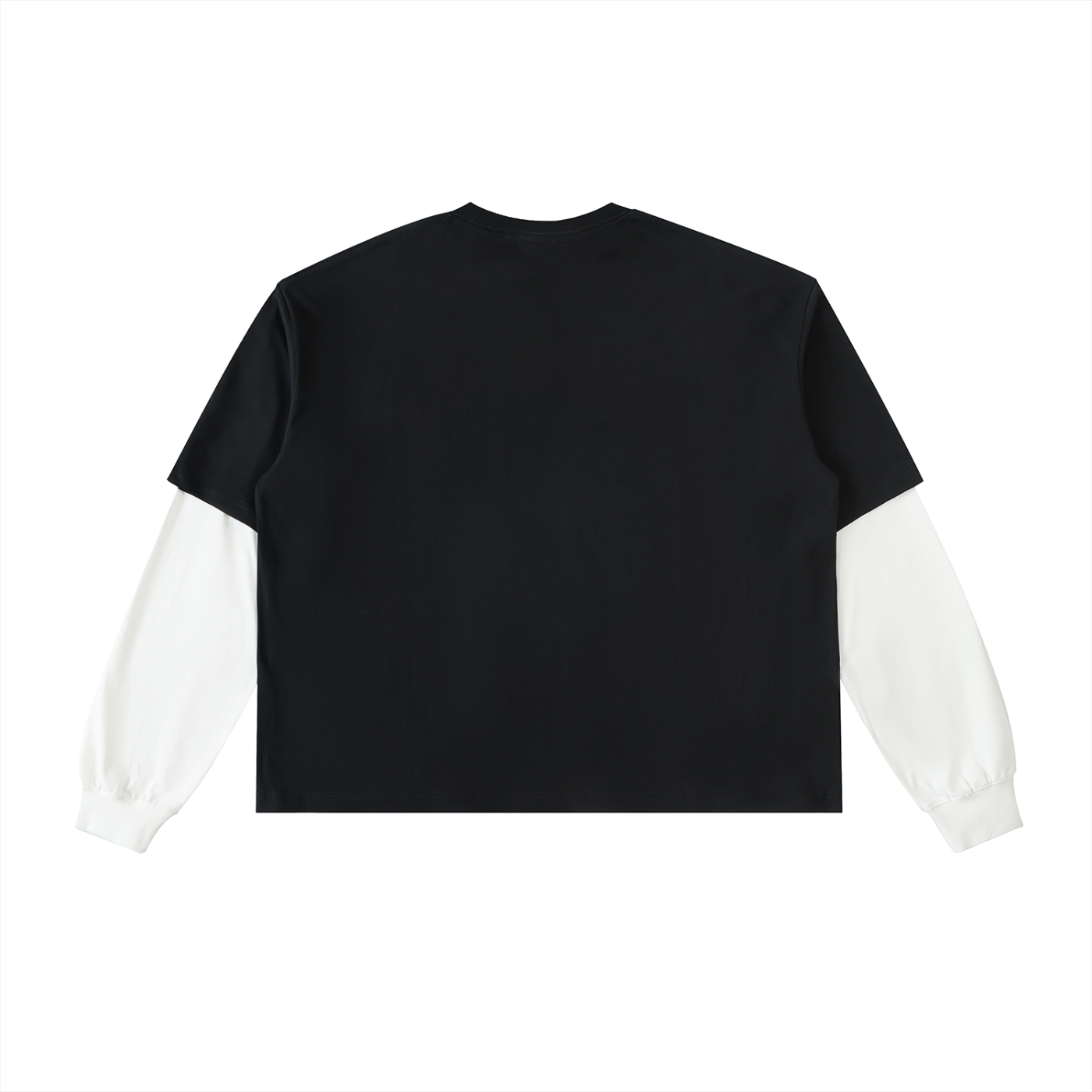 Tokyo Contrast Sleeve Cotton T-Shirt