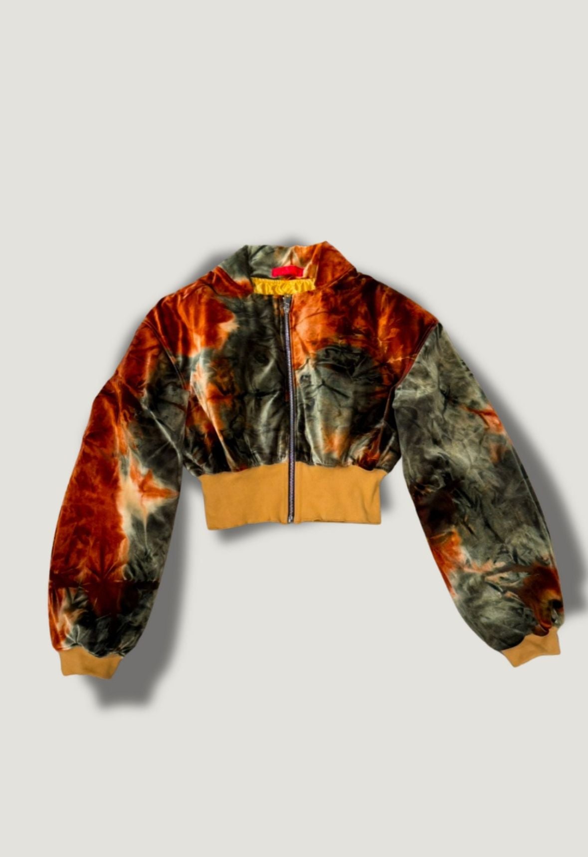 Tell The Truth Velvet Tie-Dye Jacket
