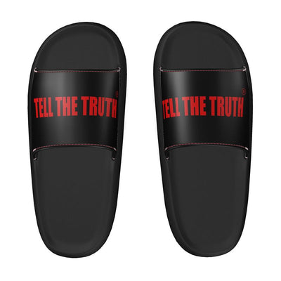 Tell The Truth Vegan Leather Pillow Slider