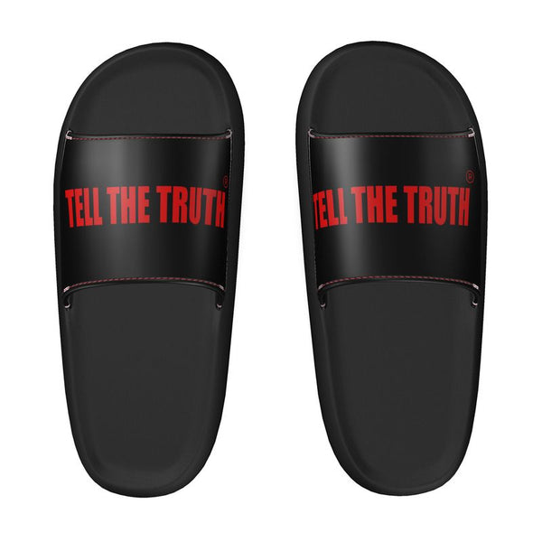 Tell The Truth Vegan Leather Pillow Slider