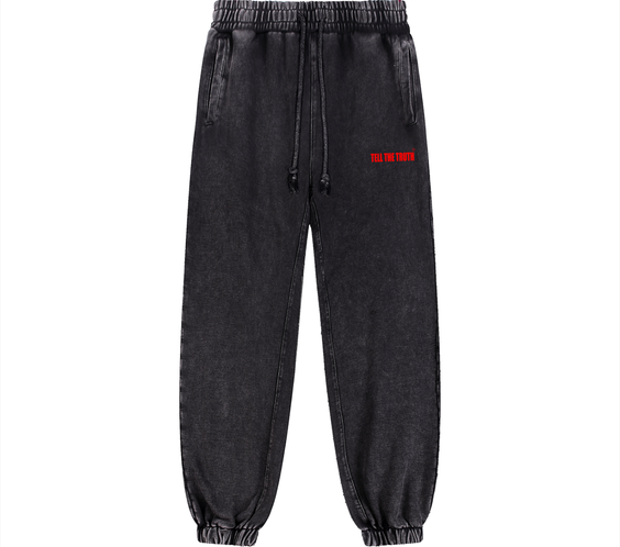 Tell The Truth Heavyweight Jogged Sweatpants