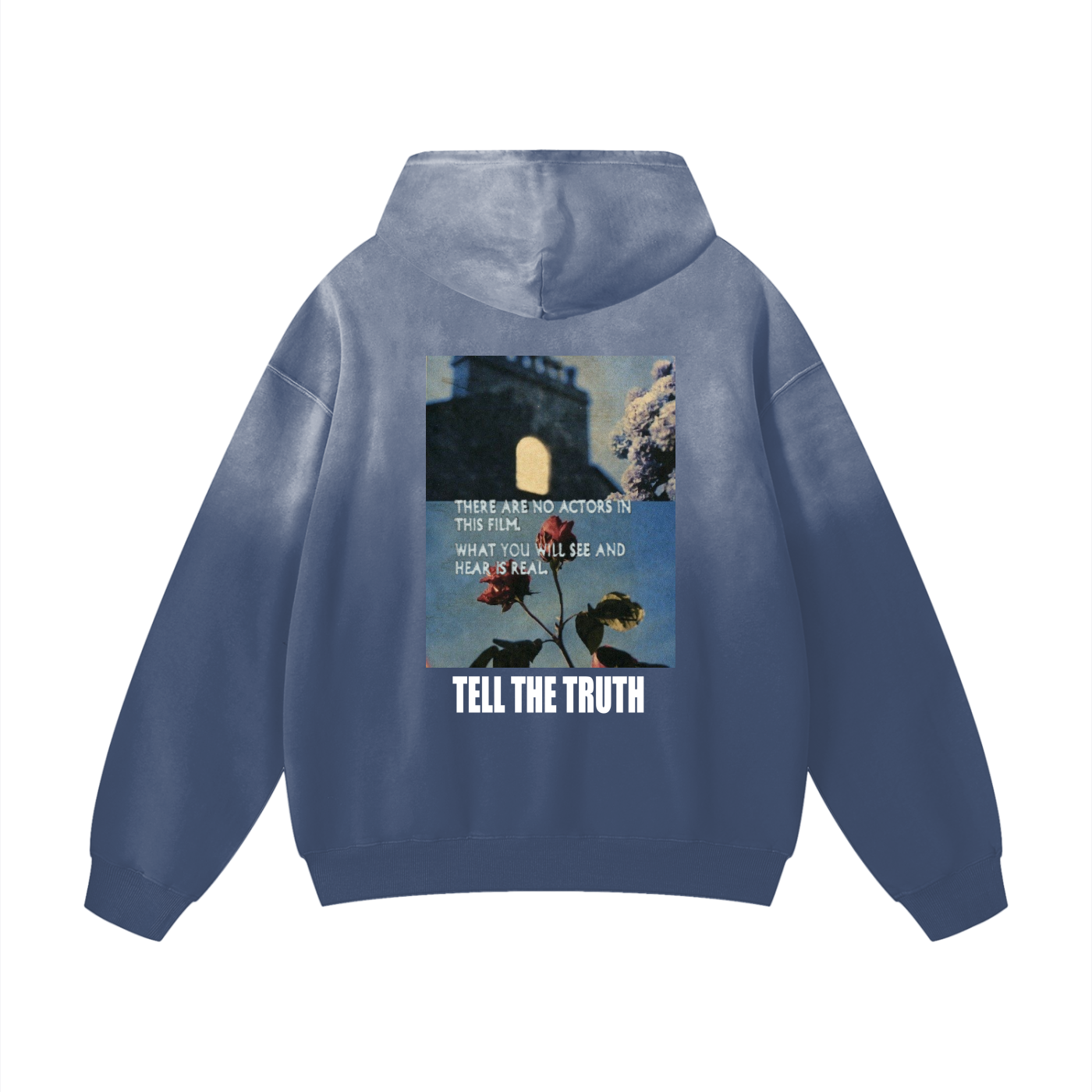 TELL THE TRUTH  Sunfade Oversized Hoodie