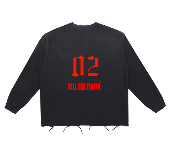 You Knew Raw Edge Cotton T-Shirt