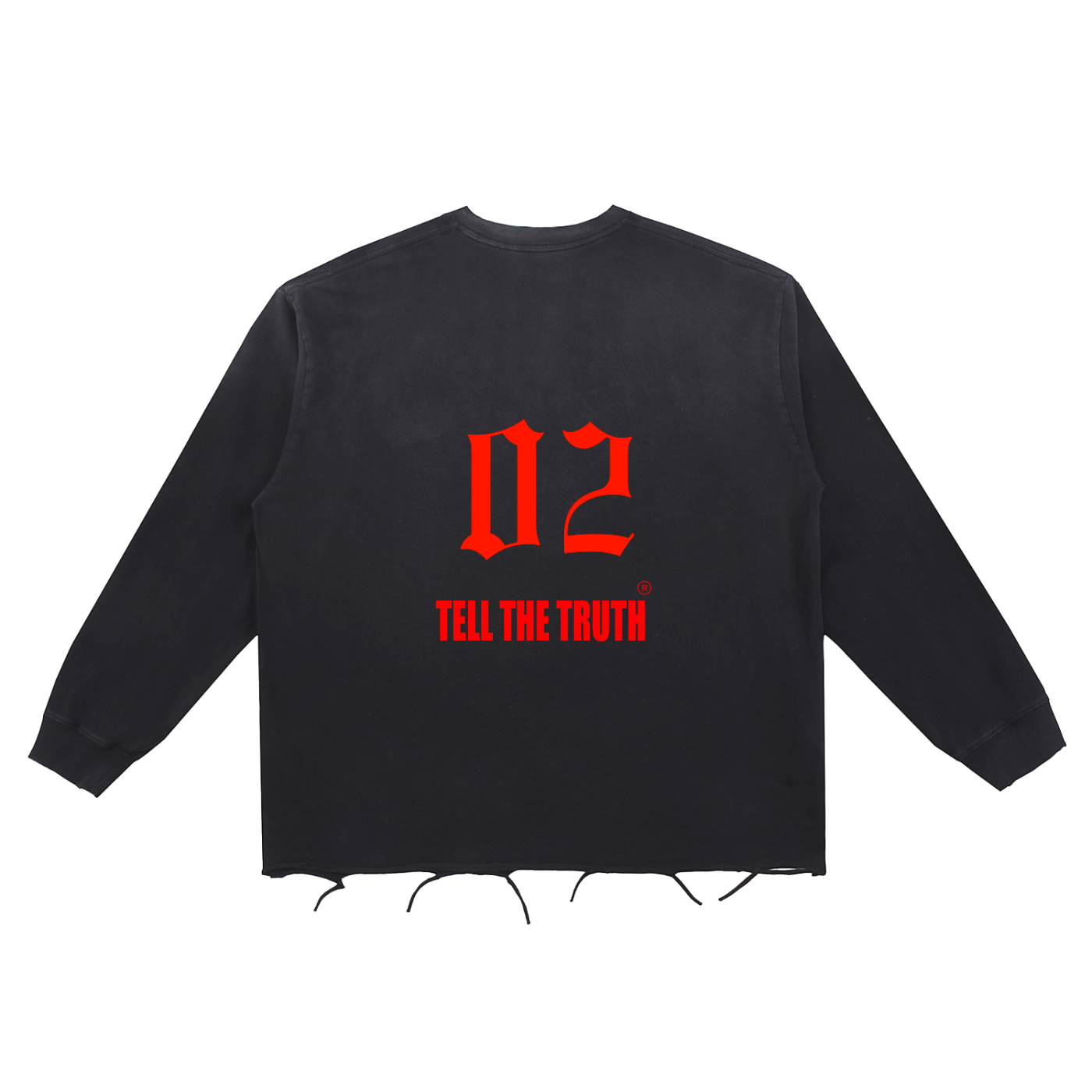 You Knew Raw Edge Cotton T-Shirt