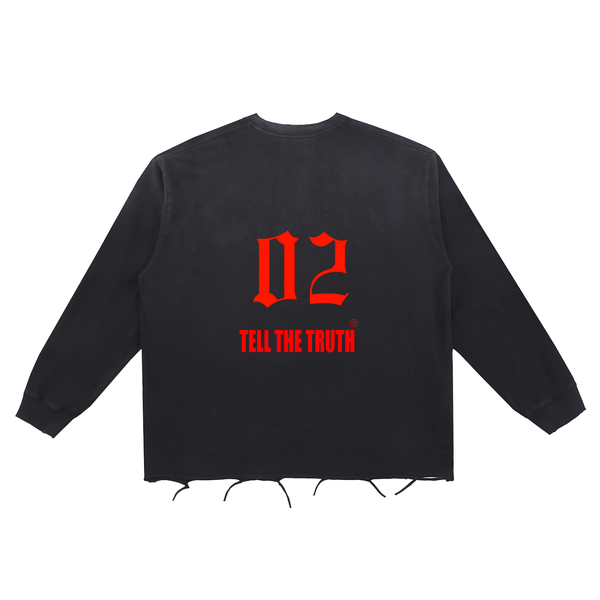 You Knew Raw Edge Cotton T-Shirt