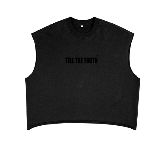 Tell The Truth Terry Boxy Tank Top