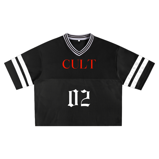 CULT TELL THE TRUTH Mesh Boxy T-shirt