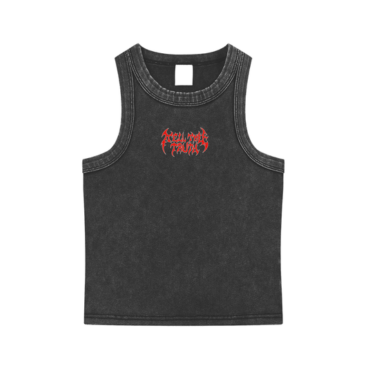 TELL THE TRUTH Washed Tank Top