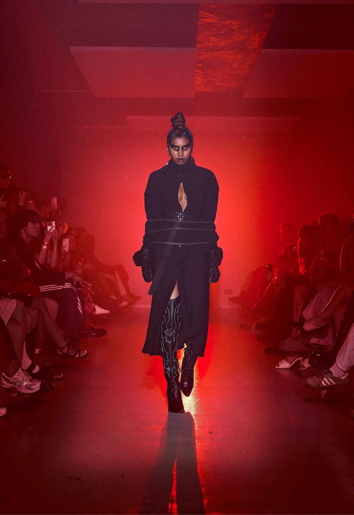 Tell The Truth's Cult Brace Trench Coat