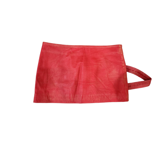 Blood Moon Leather Skirt