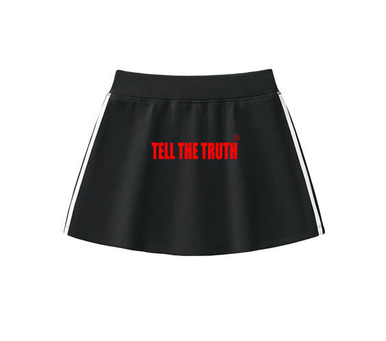 Tell The Truth Performance Short Skirt