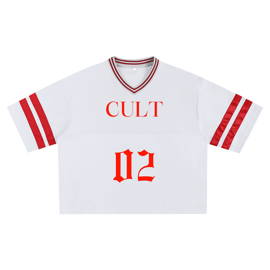 CULT TELL THE TRUTH Mesh Boxy T-shirt