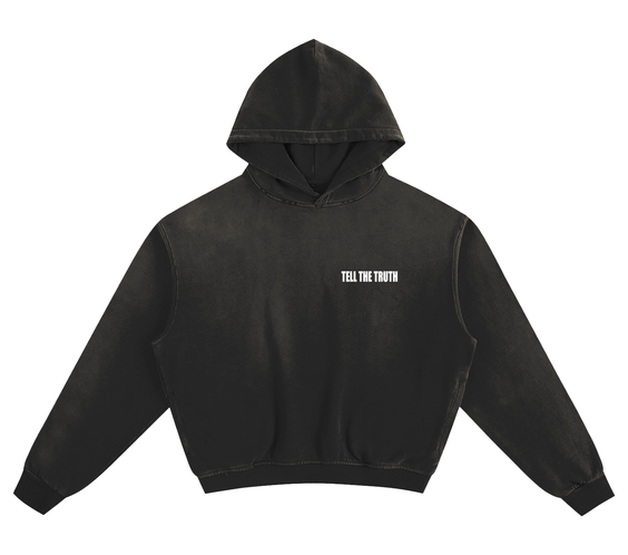 Tell The Truth Sunfade Boxy Hoodie