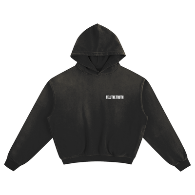 Tell The Truth Sunfade Boxy Hoodie