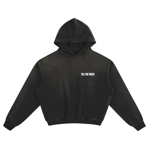 Tell The Truth Sunfade Boxy Hoodie
