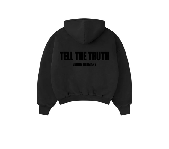 Tell The Truth Black Berlin Germany Hoodie