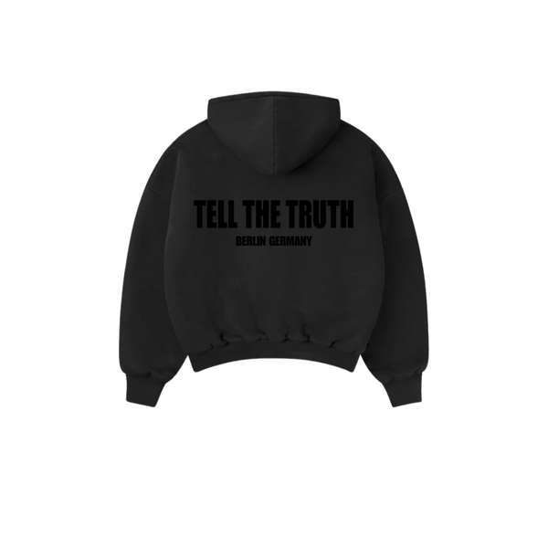 Tell The Truth Black Berlin Germany Hoodie