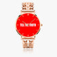 Tell The  Truth  Hollow Out Strap Quartz Watch