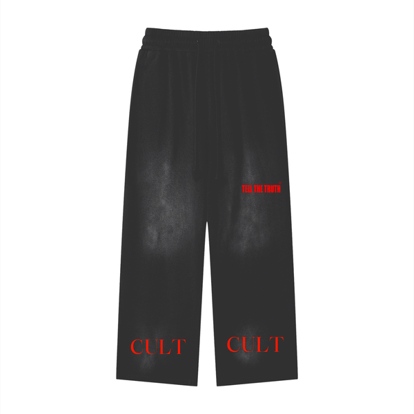 Tell The Truth Handcrafted Monkey Wash Loose Fit Sweatpants