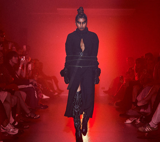 Tell The Truth's Cult Brace Trench Coat