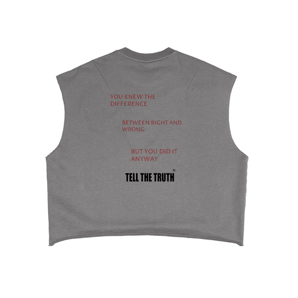 Right & Wrong Boxy Tank Top
