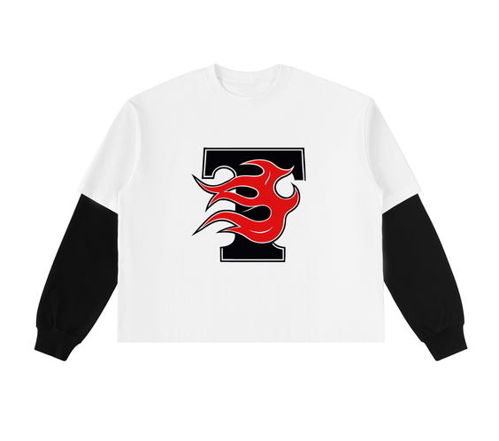 T Long Sleeve Cotton T-Shirt
