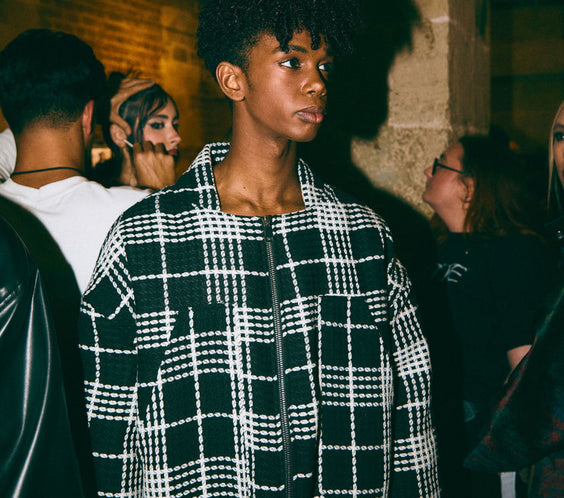 Tell The Truth Black Tweed Jacket