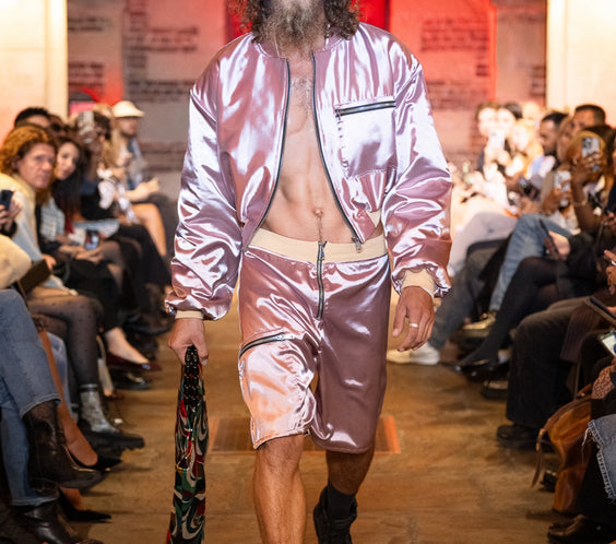 Tell The Truth Pink Clay Shorts
