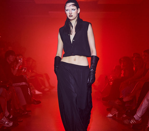 Tell The Truth's Baggy Pinstripe trouser