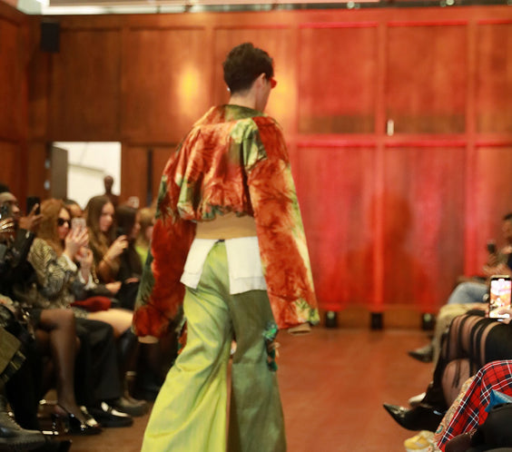 Tell The Truth Velvet Tie-Dye Jacket