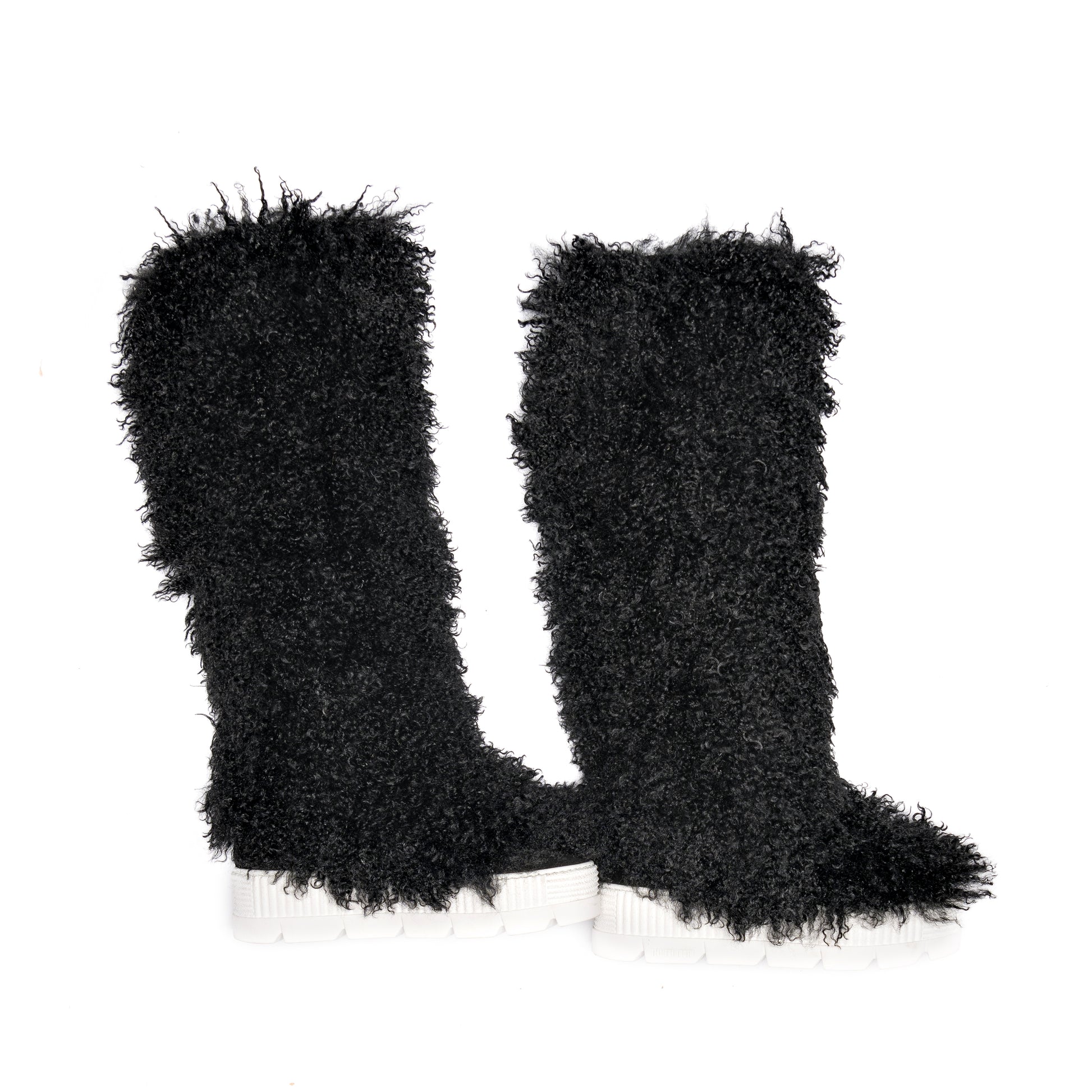 Faux Fur Tennis Boot