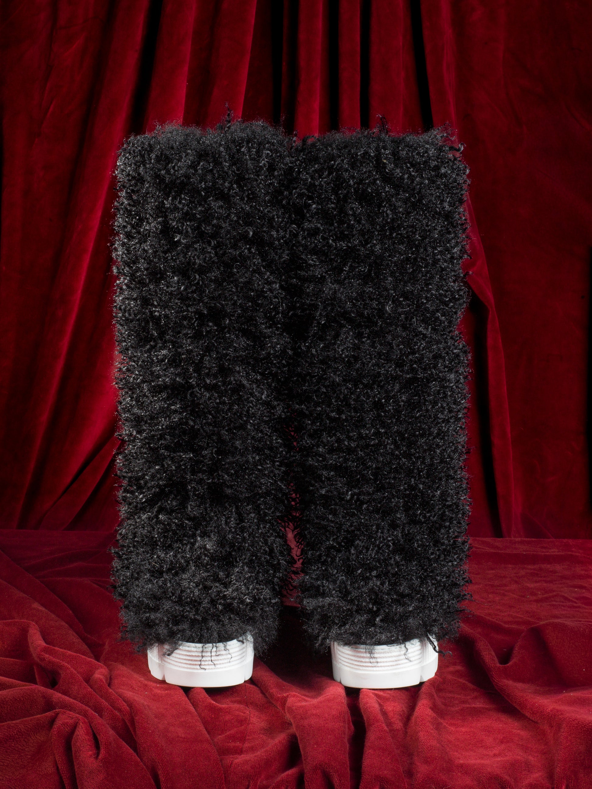 Faux Fur Tennis Boot