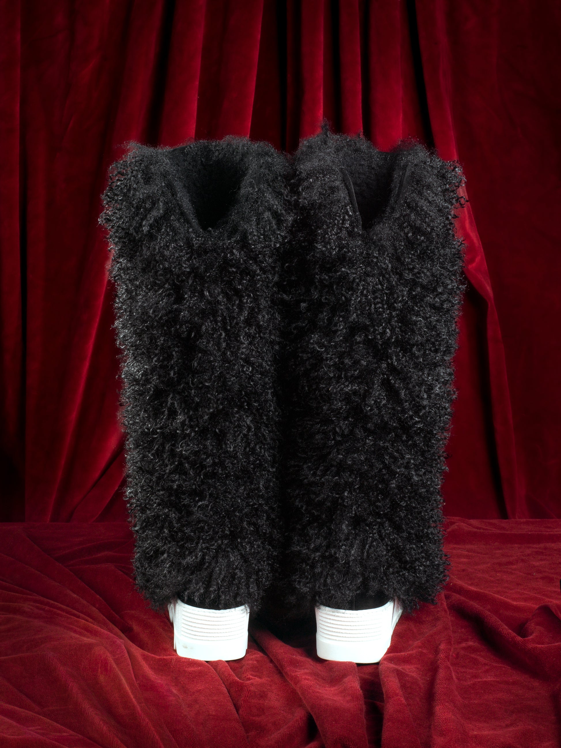 Faux Fur Tennis Boot