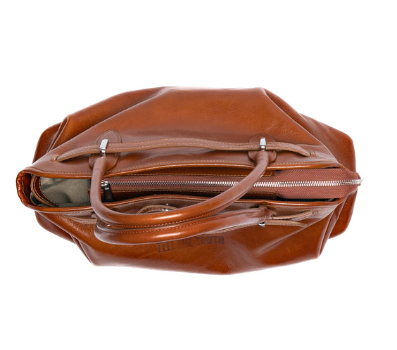 Verita Leather Bag - Cognac