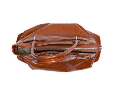 Verita Leather Bag - Cognac