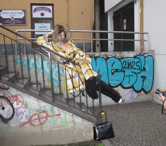 Faux Fur Tennis Boot