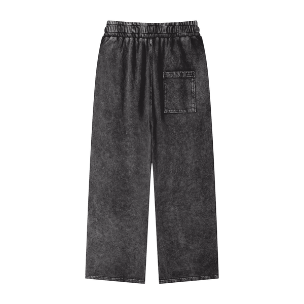 Tell The Truth Acid Wash Straight Leg Pants