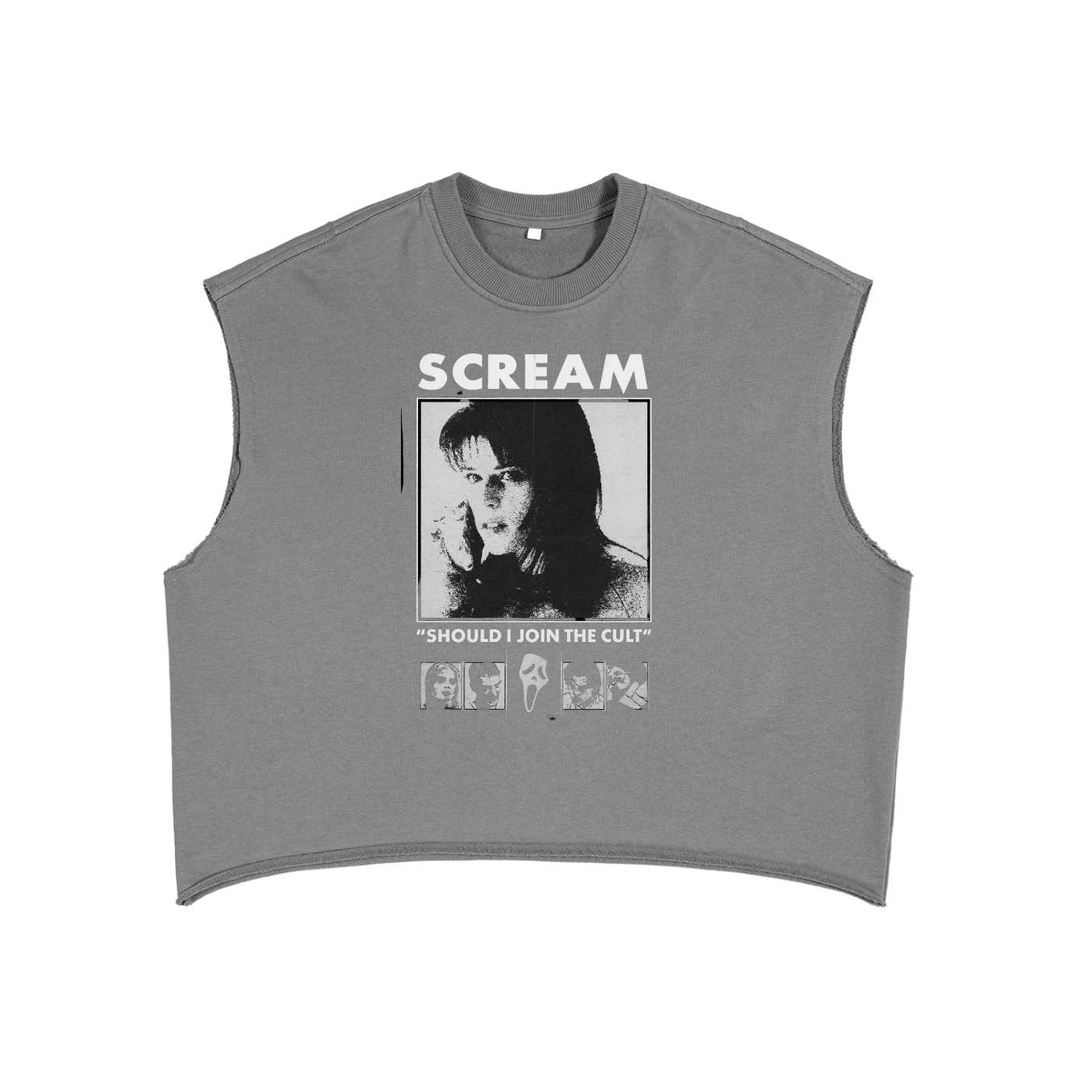 RIGHT & WRONG  Boxy Tank Top