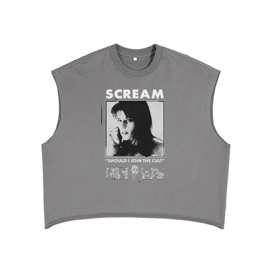 Right & Wrong Boxy Tank Top